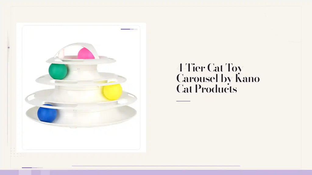 4-Tier Cat Toy Carousel by Kano Cat Products by@Outfy