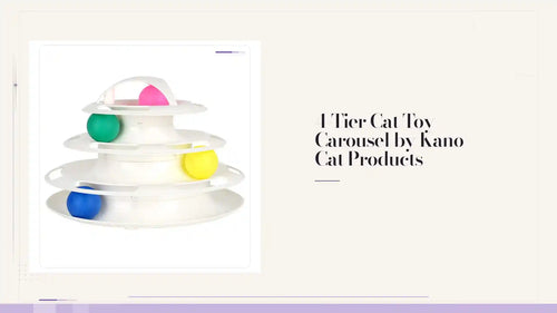 4-Tier Cat Toy Carousel by Kano Cat Products by@Outfy